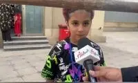 دختر استقلالی در بازی پرسپولیس و گل‌گهر لو رفت