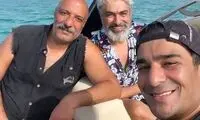 سلفی متفاوت سه چهره معروف در جزیره کیش 