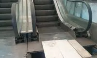 عکسی از پله برقی بی‌آرتی تهران که همه را ناامید کرد