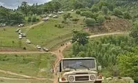آفرودسواران در سوادکوه زمین‌گیر شدند