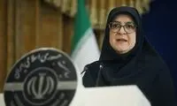 پوشش متفاوت سخنگوی دولت در یک جلسه 