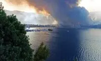 وقوع آتش‌سوزی هولناک در ترکیه و تخلیه منطقه