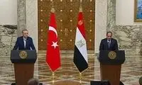تاکید اردوغان و السیسی بر توقف جنگ در غزه