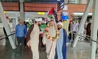 استقبال متفاوت یک دختر از حجت‌الاسلام قاسمیان در فرودگاه