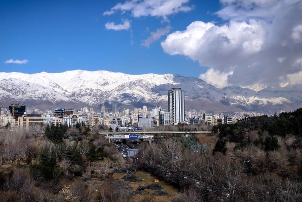   تصاویر دلچسب و کم‌نظیر از هوای پاک تهران 