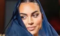 تصاویر متفاوت از جورجینا در صحرای عربستان