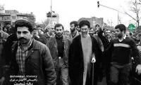 تصویر جالب از حضور رهبر انقلاب در راهپیمایی ۲۲بهمن 