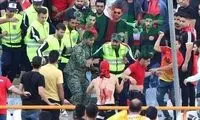زشت‌ترین تصویر به‌جا مانده از دربی 100