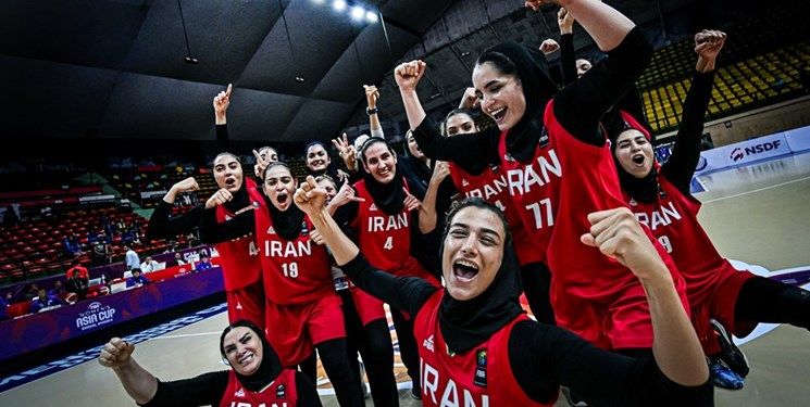 صعود چشمگیر زنان بسکتبال ایران در رنکینگ جهان