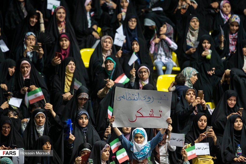 تصاویرِ پربازدید از تجمع حامیان حجاب و عفاف