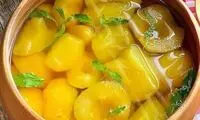 طرز تهیه کمپوت سیب خانگی خوشمزه