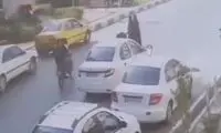 کیف قاپی خشونت‌آمیز از خانم در مشهد