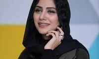 عکس جالب مونا فرجاد با حیوان خانگی‌اش