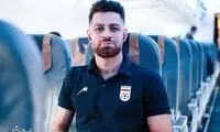 عکس جالب ستاره پرسپولیس در لباس احرام