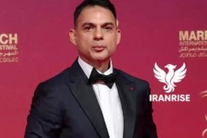 رفتار صمیمی بازیگر جذاب ونزدی با پیمان معادی