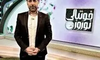 شلوار متفاوت مجید واشقانی در سلفی یادگاری با سپند امیرسلیمانی