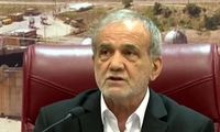 عیادت پزشکیان از مجروحان حملات اسرائیل 