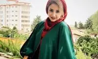شبنم قلی‌خانی با یک استایل فرح‌بخش در پارک!