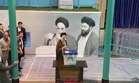محمد خاتمی رای خود را به صندوق انداخت
