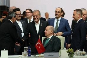 برخورد خبرساز پزشکیان با اردوغان در نشست دوحه