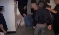 ویدئوی عجیب از حمله به چند نفر در محله جردن 