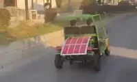 ساخت ماشین دست‌ساز توسط دو نوجوان فردیسی