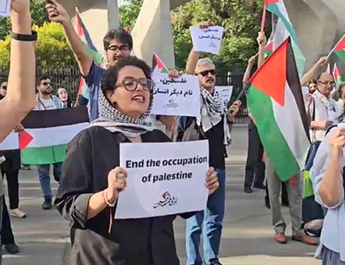   تصاویر خبرساز از یک تجمع متفاوت در تهران 
