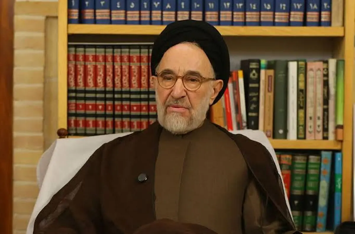 تصاویر عمامه بستن به شیوه خاتمی