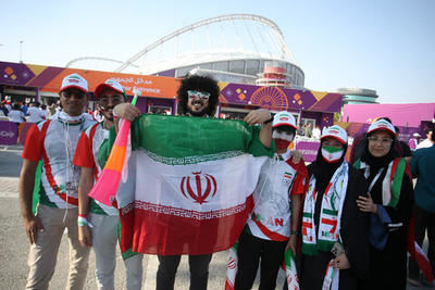 شور و هیجان هواداران ایرانی در قطر