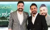 اشک‌های راغب در آغوش پدر و مادر حمید هیراد