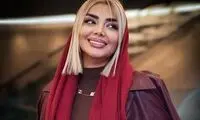مهسا کامیابی با استایل چرمیِ قرمز اکران «های کپی» رو فتح کرد