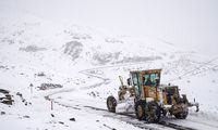 میزان بارش برف در این منطقه ایران عجیب شد