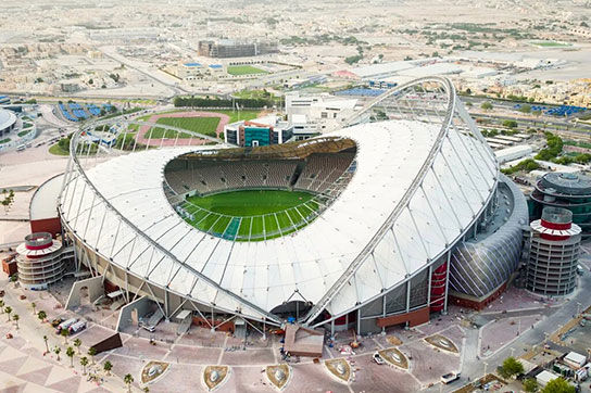عکسی عجیب از دست‌شوییِ استادیوم‌های قطر