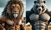 حیوانات اگر بدنسازی کار کنند این شکلی می‌شوند! 