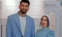 قاب دونفره بیرانوند و همسرش در سالگرد ازدواجشان