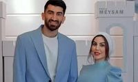 قاب دونفره بیرانوند و همسرش در سالگرد ازدواجشان