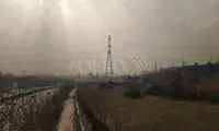 آلودگی هوای تهران از نمای پارک پردیسان
