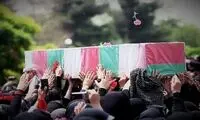 آغاز تشییع پیکر ۱۰۰ شهید گمنام در تهران
