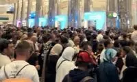 وضعیت عجیب فرودگاه دبی پس از حملات ایران