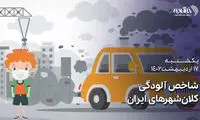 ببینید: سایه آلودگی از سر ایران پاک نشد!
