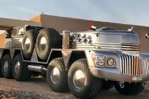 عظیم‌الجثه‌ترین خودروی خیابانی جهان 