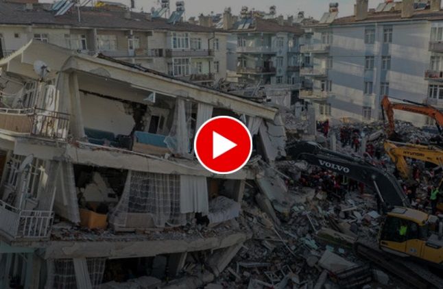 زلزله ترکیه ساختمان را سالم از جا درآورد!
