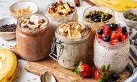۳ مدل اوتمیل یخچالی خوشمزه؛ صبحانه سریع برای روزهای شلوغ