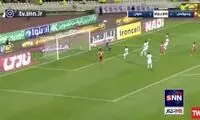 گل اول پرسپولیس به ملوان توسط مهدی ترابی