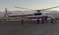  اولین تصویر از محل سقوط بالگرد هلال احمر