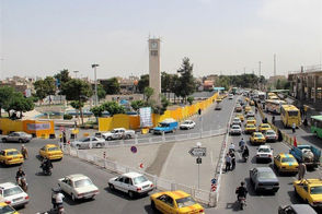  پیغام خاص بیلبوردی در قم خطاب به کشورهای عربی