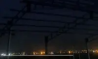 عکسی عجیب از آسمان ایران همزمان با شنیده شدن صدای انفجار