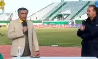 سوتی زشت گزارشگر صداوسیما روی آنتن زنده