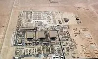مشاهده ستون دود در پایگاه آمریکا در بحرین