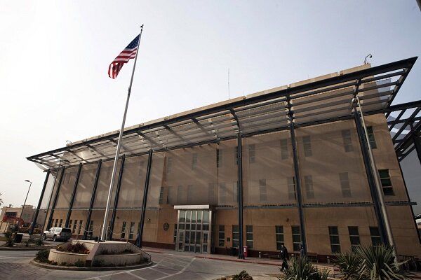 آمریکا: سفارت خود در بغداد را تخلیه نکرده‌ایم